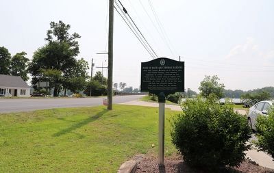 Port of Bath and Thomas Harding Marker. Click for full size. Port of Bath and Thomas Harding Marker image. Click for full size.