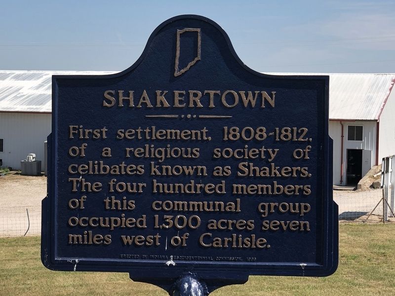 Shakertown Marker image. Click for full size.