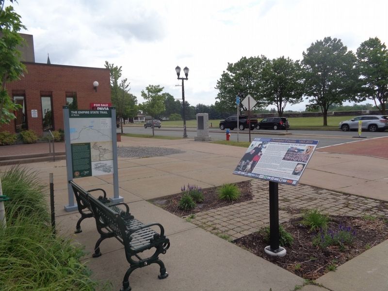 The Empire State Trail at Rome Marker. Click for full size. The Empire State Trail at Rome Marker image. Click for full size.
