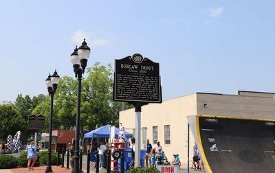 Town of Burgaw Marker. Click for full size. Town of Burgaw Marker image. Click for full size.