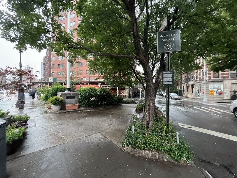 McCarthy Square Marker. Click for full size. McCarthy Square Marker image. Click for full size.