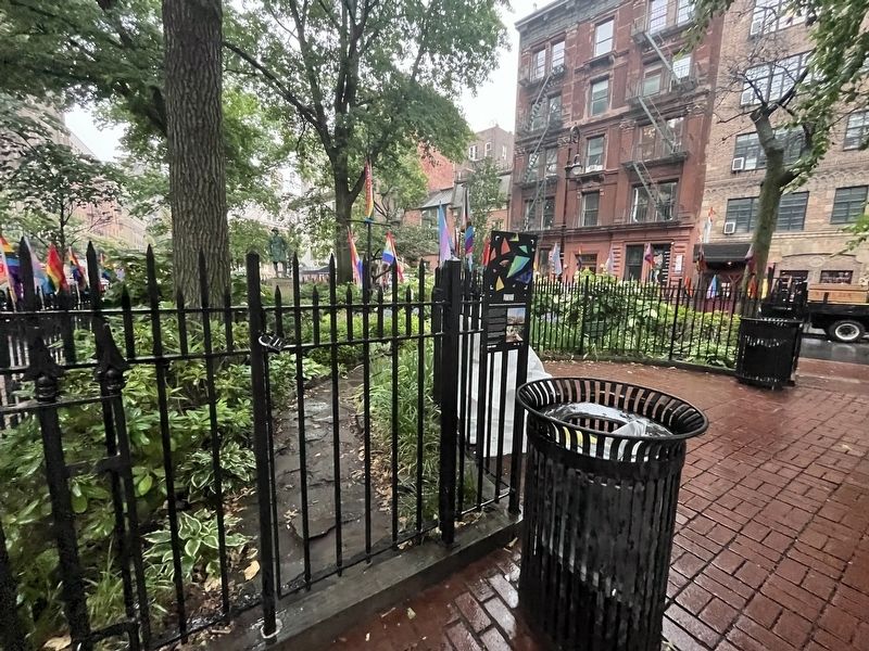 Stonewall Forever Marker. Click for full size. Stonewall Forever Marker image. Click for full size.