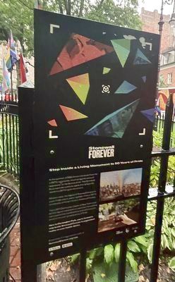 Stonewall Forever Marker. Click for full size. Stonewall Forever Marker image. Click for full size.