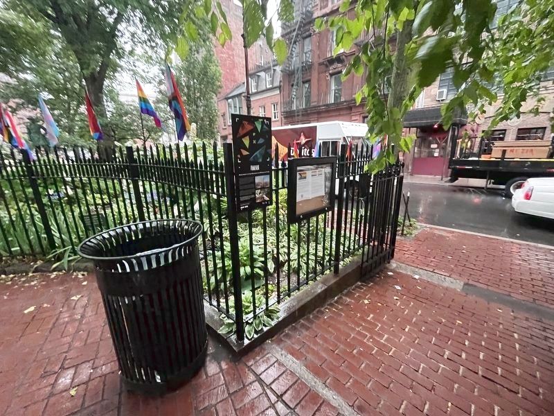 Stonewall Forever Marker. Click for full size. Stonewall Forever Marker image. Click for full size.