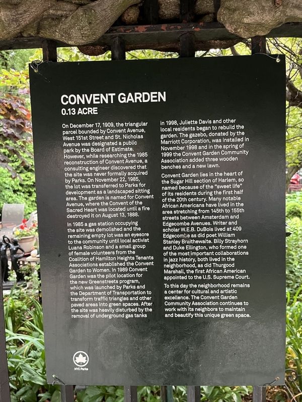 Convent Garden Marker. Click for full size. Convent Garden Marker image. Click for full size.