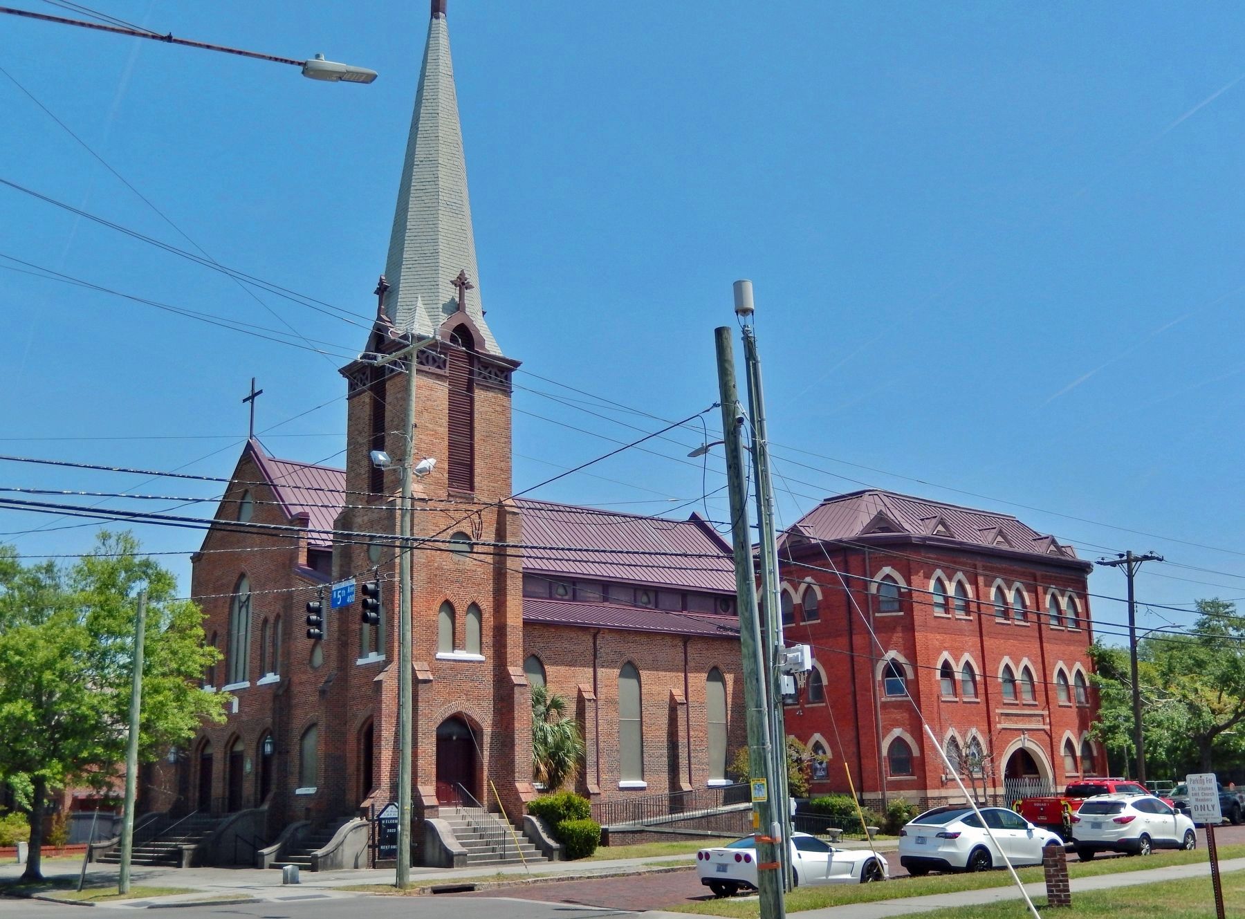 St. Stephen A.M.E. Church & Annex (<i>southwest elevation</i>) image. Click for full size.