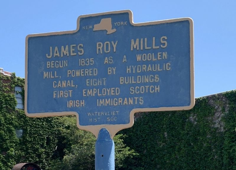 James Roy Mills Marker. Click for full size. James Roy Mills Marker image. Click for full size.