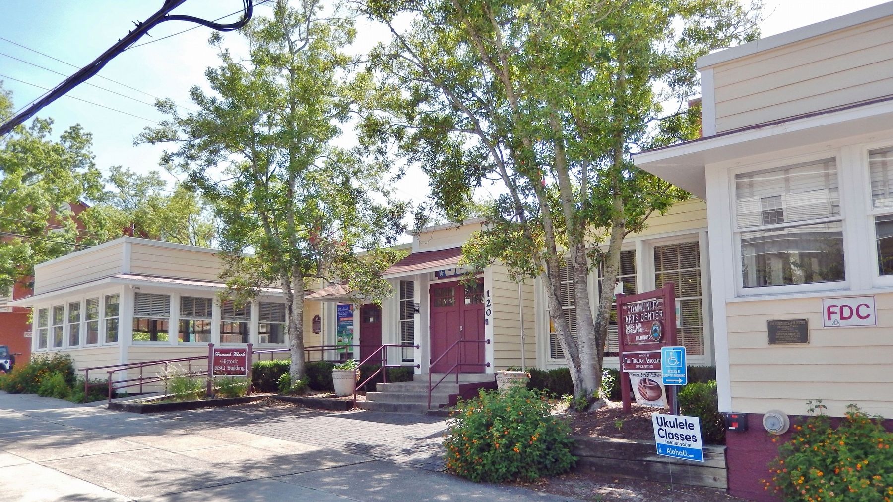 Wilmington Community Arts Center (<i>northeast elevation</i>). Click for full size. Wilmington Community Arts Center (<i>northeast elevation</i>) image. Click for full size.