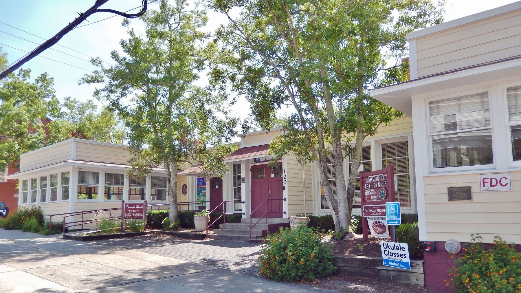 Wilmington Community Arts Center (<i>northeast elevation</i>) image. Click for full size.