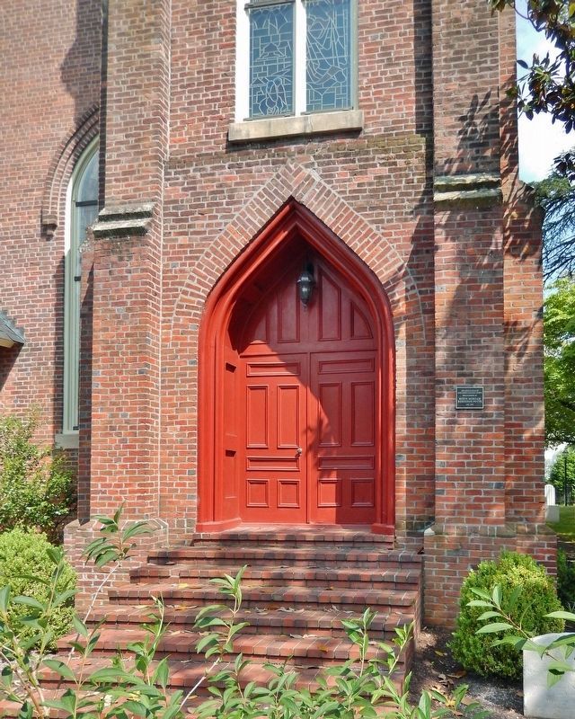 Saint Peter's Episcopal Church Tower Entrance image. Click for full size.