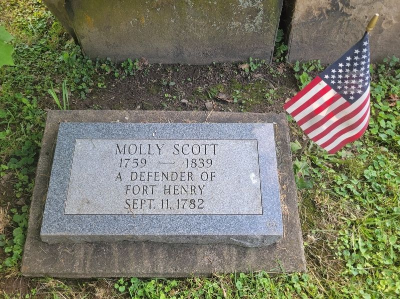 Grave of Molly Scott. Click for full size. Grave of Molly Scott image. Click for full size.