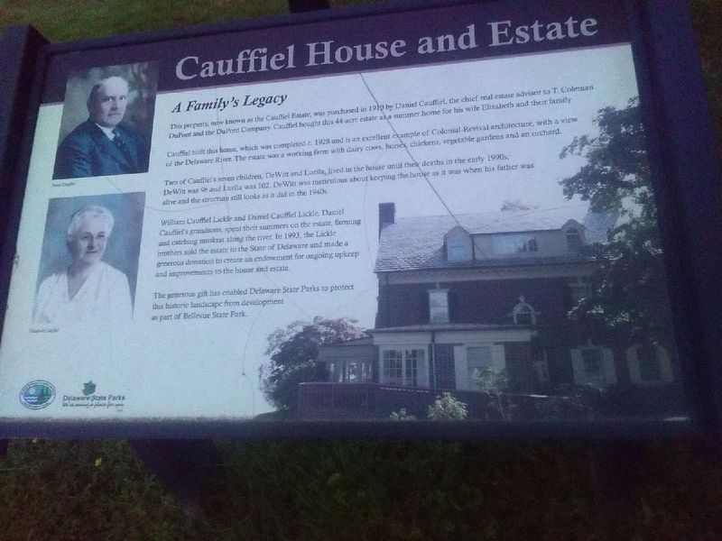 Cauffiel House and Estate Marker image. Click for full size.