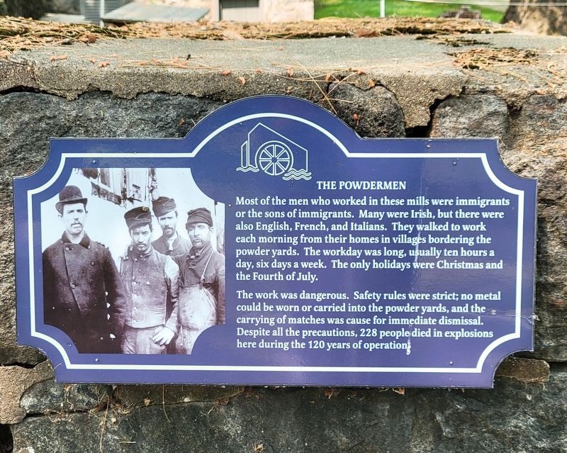 The Powdermen Marker. Click for full size. The Powdermen Marker image. Click for full size.