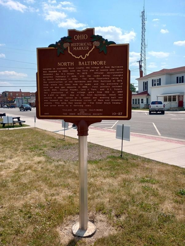 North Baltimore / Community Firsts Marker image. Click for full size.