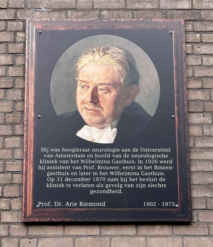 Arie Biemond Marker image. Click for full size.