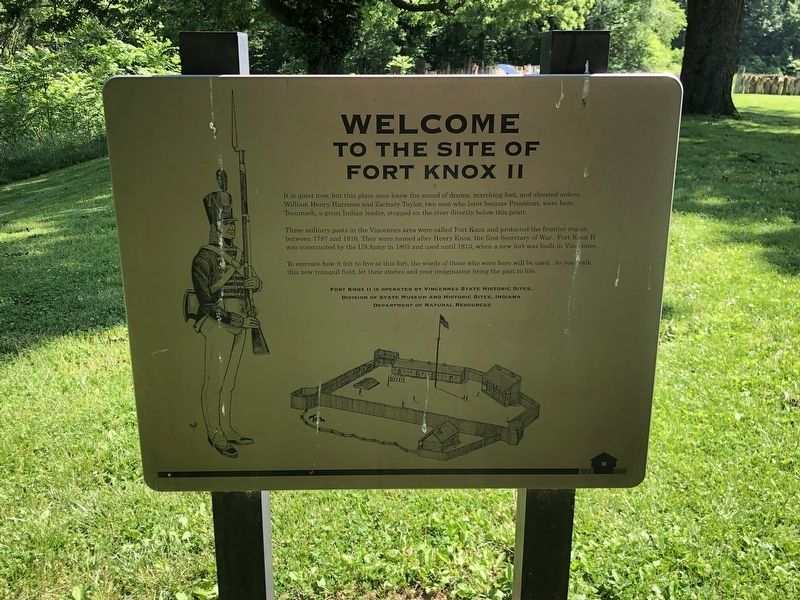 Welcome to the Site of Fort Knox II Marker image, Touch for more information