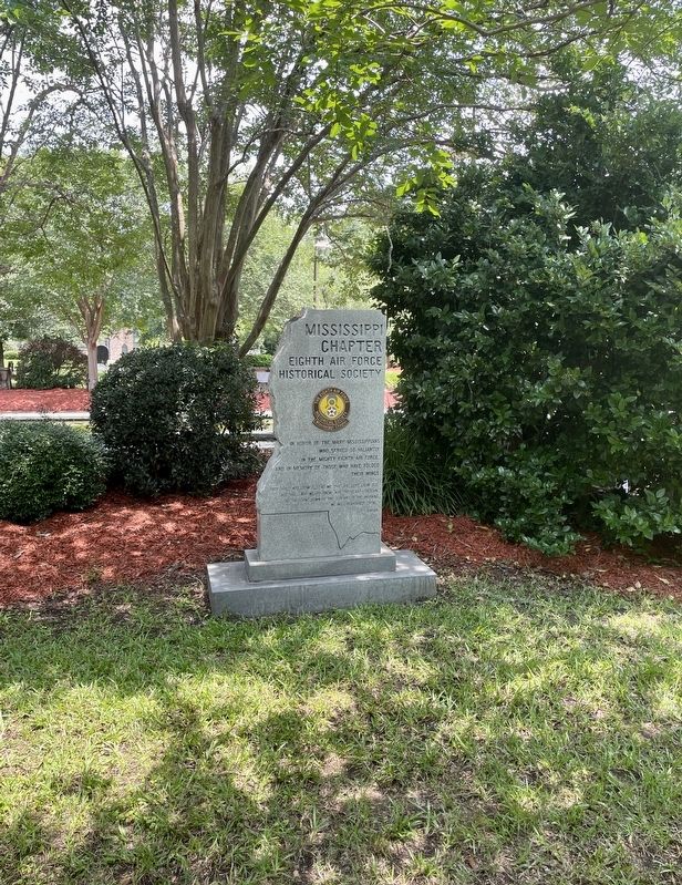 Eighth Air Force Historical Society - Mississippi Chapter Marker image. Click for full size.
