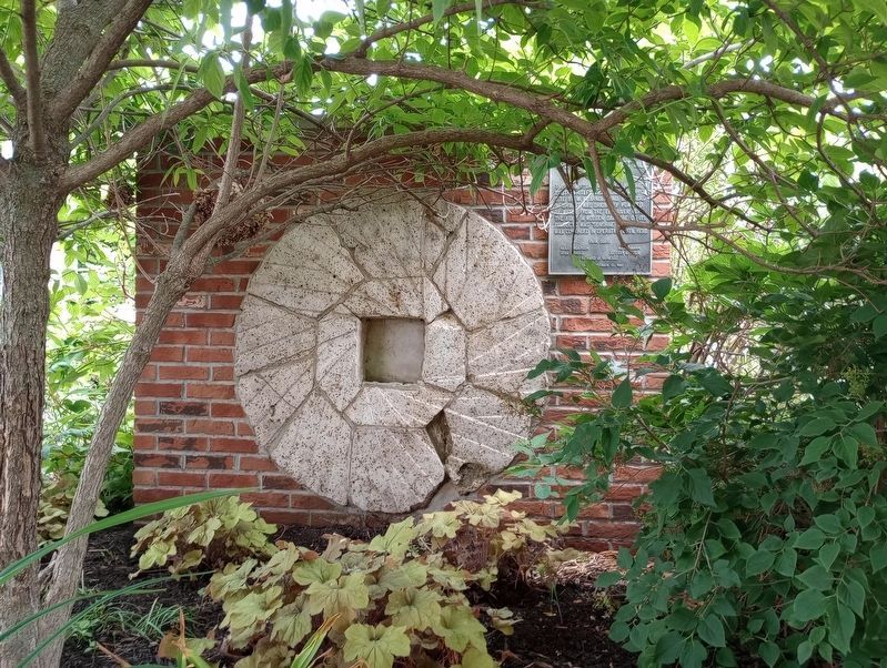 South Whitley Grist Mill Marker image. Click for full size.