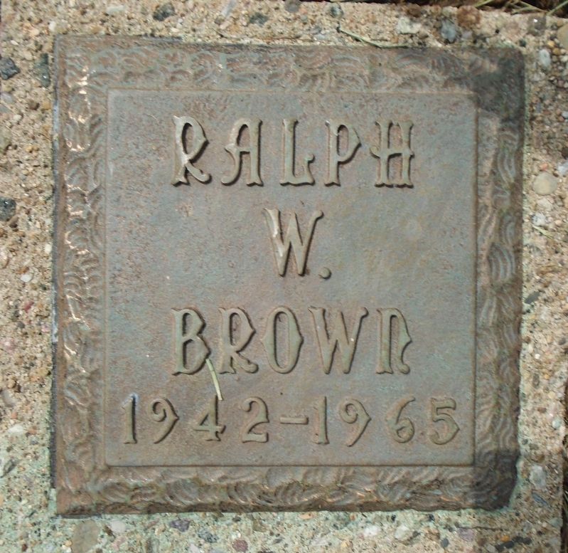 Columbia County Heroes of Vietnam - Ralph W. Brown image. Click for full size.