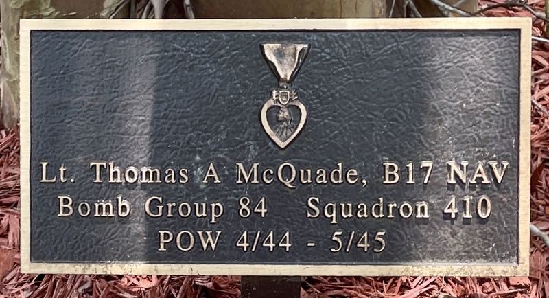 LT. Thomas A. McQuade Marker image. Click for full size.