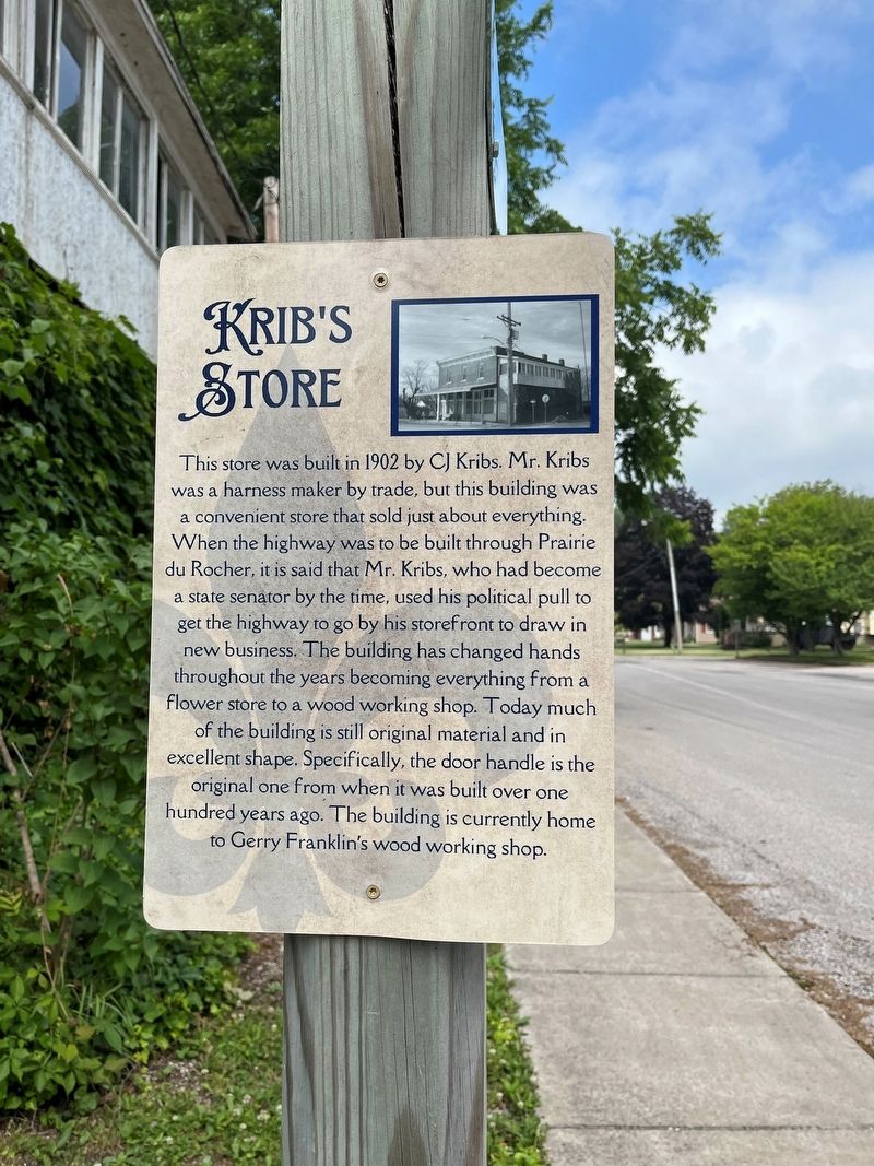 Krib's Store Marker image. Click for full size.