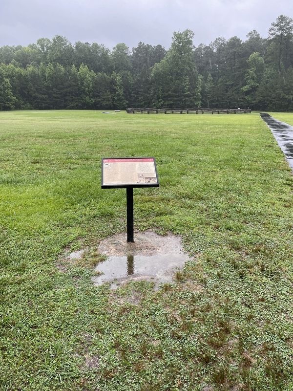 Early Settlement and Cemetery Marker image. Click for full size.