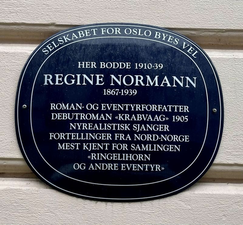 Regine Normann Marker image. Click for full size.