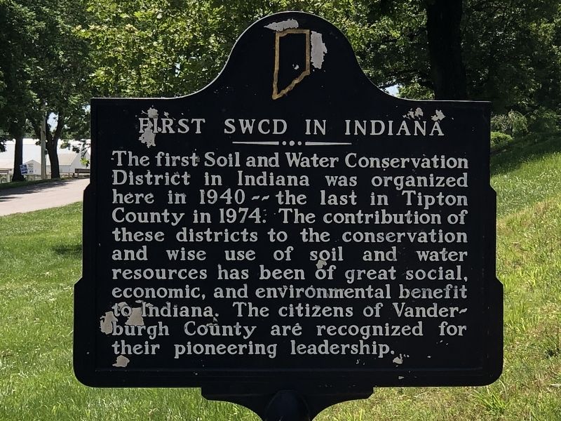 First SWCD in Indiana Marker image. Click for full size.