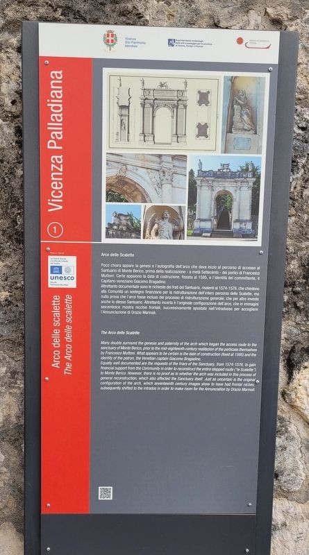 Arco delle Scalette / The Arch of the Little Stairs Marker. Click for full size. Arco delle Scalette / The Arch of the Little Stairs Marker image. Click for full size.