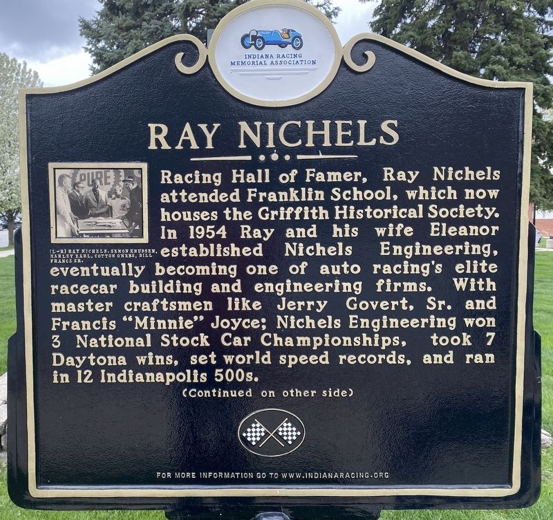 Ray Nichels Marker, Side One image. Click for full size.