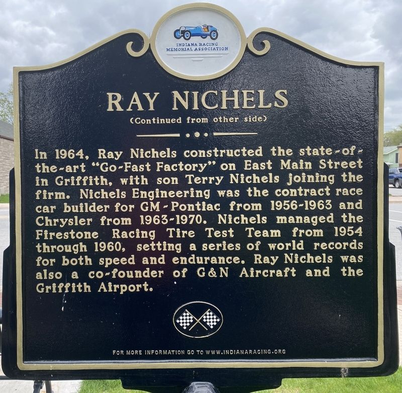 Ray Nichels Marker, Side Two image. Click for full size.