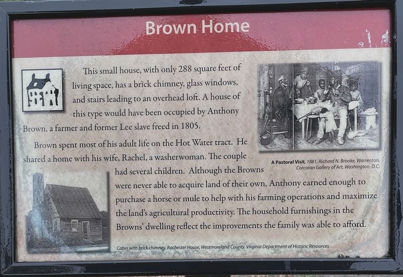 Brown Home Marker image. Click for more information.