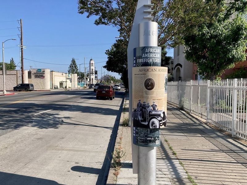 African American Firefighters Marker image. Click for full size.