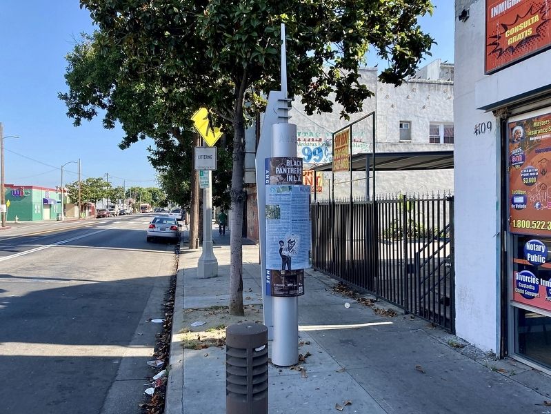 Black Panthers in L.A. Marker. Click for full size. Black Panthers in L.A. Marker image. Click for full size.