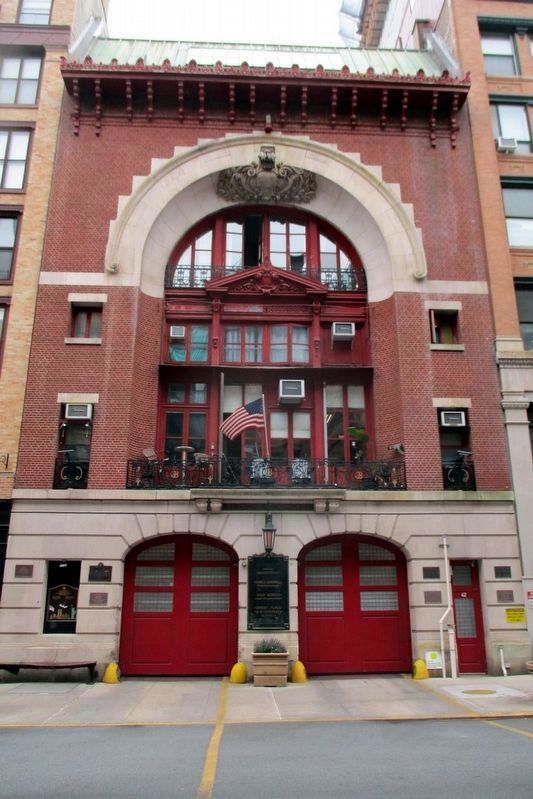 Engine 33 and Ladder 9 House, 42 Great Jones Street image. Click for full size.