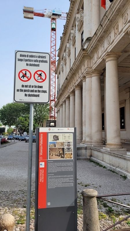 Palazzo Chiericati / The Chiericati Palace Marker. Click for full size. Palazzo Chiericati / The Chiericati Palace Marker image. Click for full size.