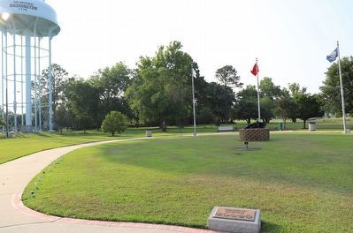 Veterans Memorial Park Marker. Click for full size. Veterans Memorial Park Marker image. Click for full size.