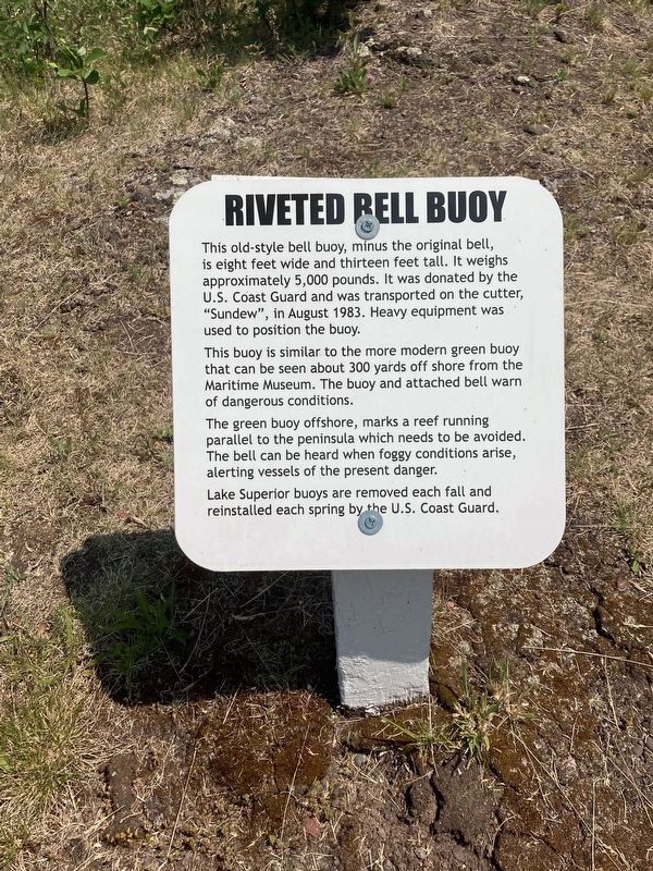 Riveted Bell Buoy Marker image. Click for full size.
