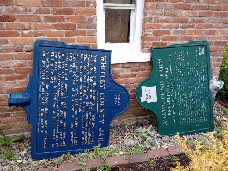 Adams-Pond Farm Marker. Click for full size. Adams-Pond Farm Marker image. Click for full size.