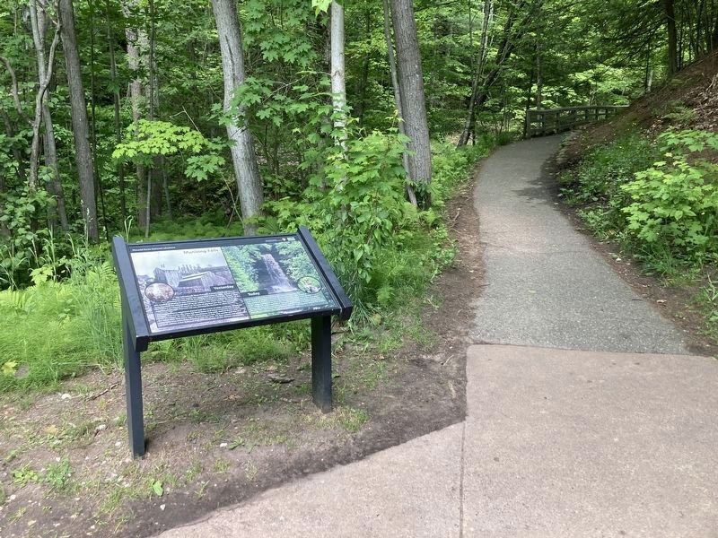 Munising Falls Marker image. Click for full size.