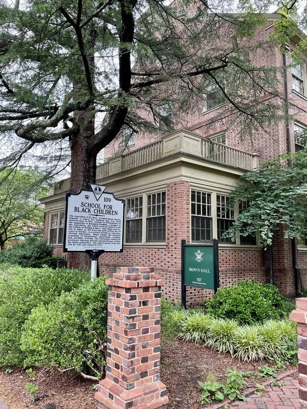 School for Black Children Marker. Click for full size. School for Black Children Marker image. Click for full size.