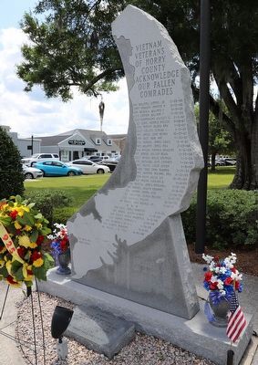 Horry County Vietnam Fallen Comrades Memorial Marker image. Click for full size.