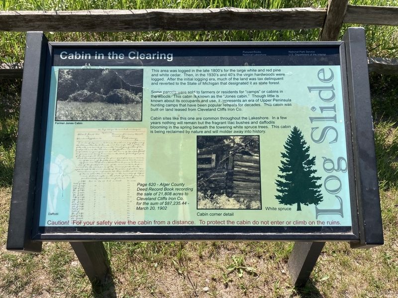Cabin in the Clearing Marker image. Click for full size.