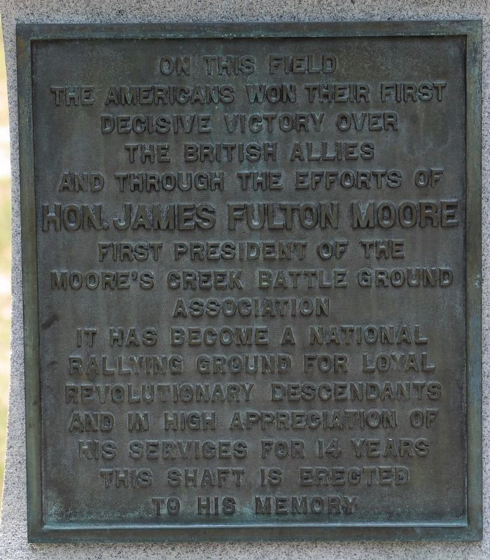 Commemorating the Battle Marker. Click for full size. Commemorating the Battle Marker image. Click for full size.