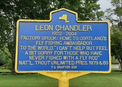 Leon Chandler Marker image. Click for full size.
