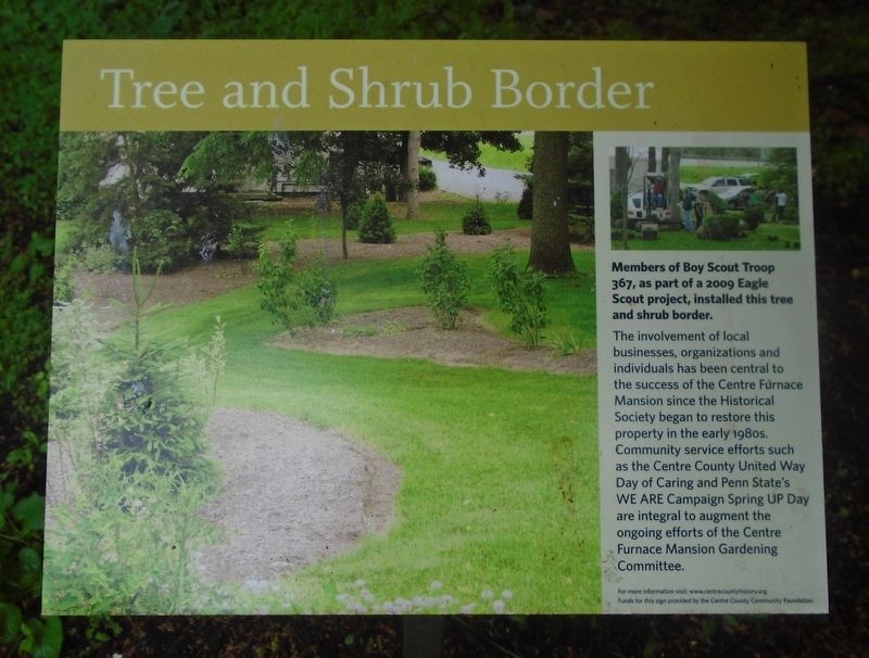 Tree and Shrub Border Marker image. Click for full size.