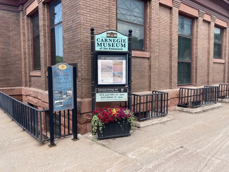 Municipal and Cultural Activities Marker. Click for full size. Municipal and Cultural Activities Marker image. Click for full size.