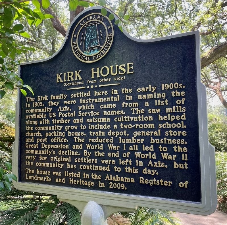 Kirk House Marker image. Click for full size.