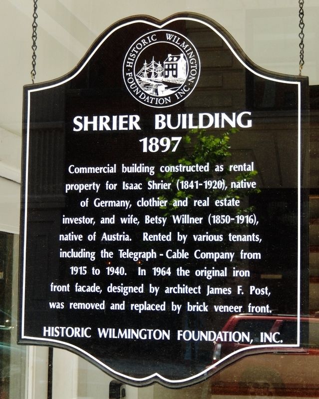 Shrier Building Marker image. Click for full size.