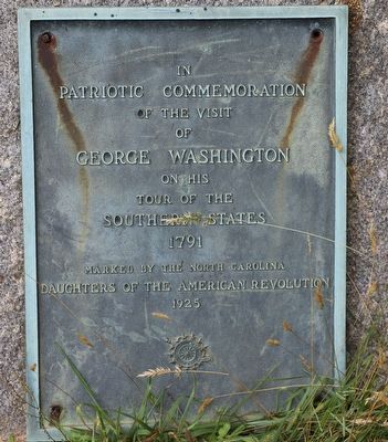 Visit of George Washington Marker image. Click for full size.